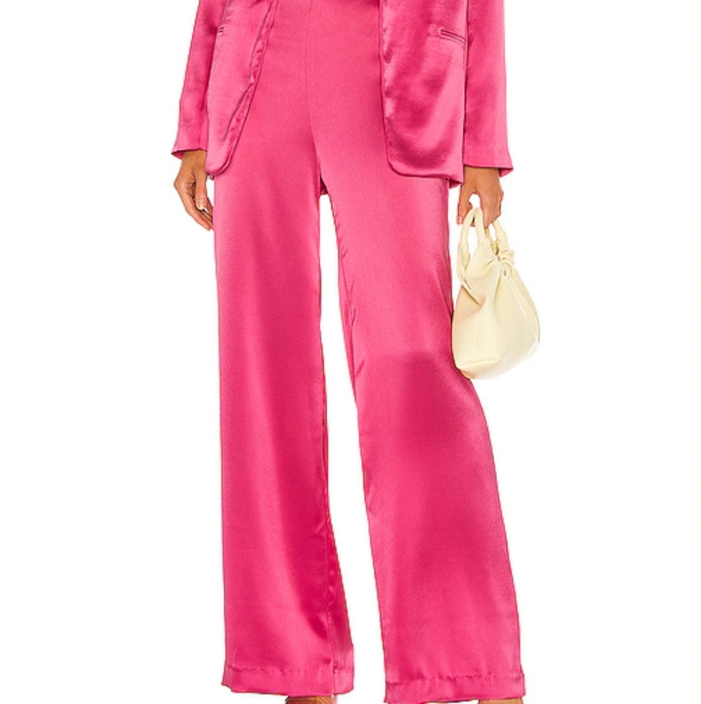 NONCHALANT Tricia Pants in Carnation size SMALL